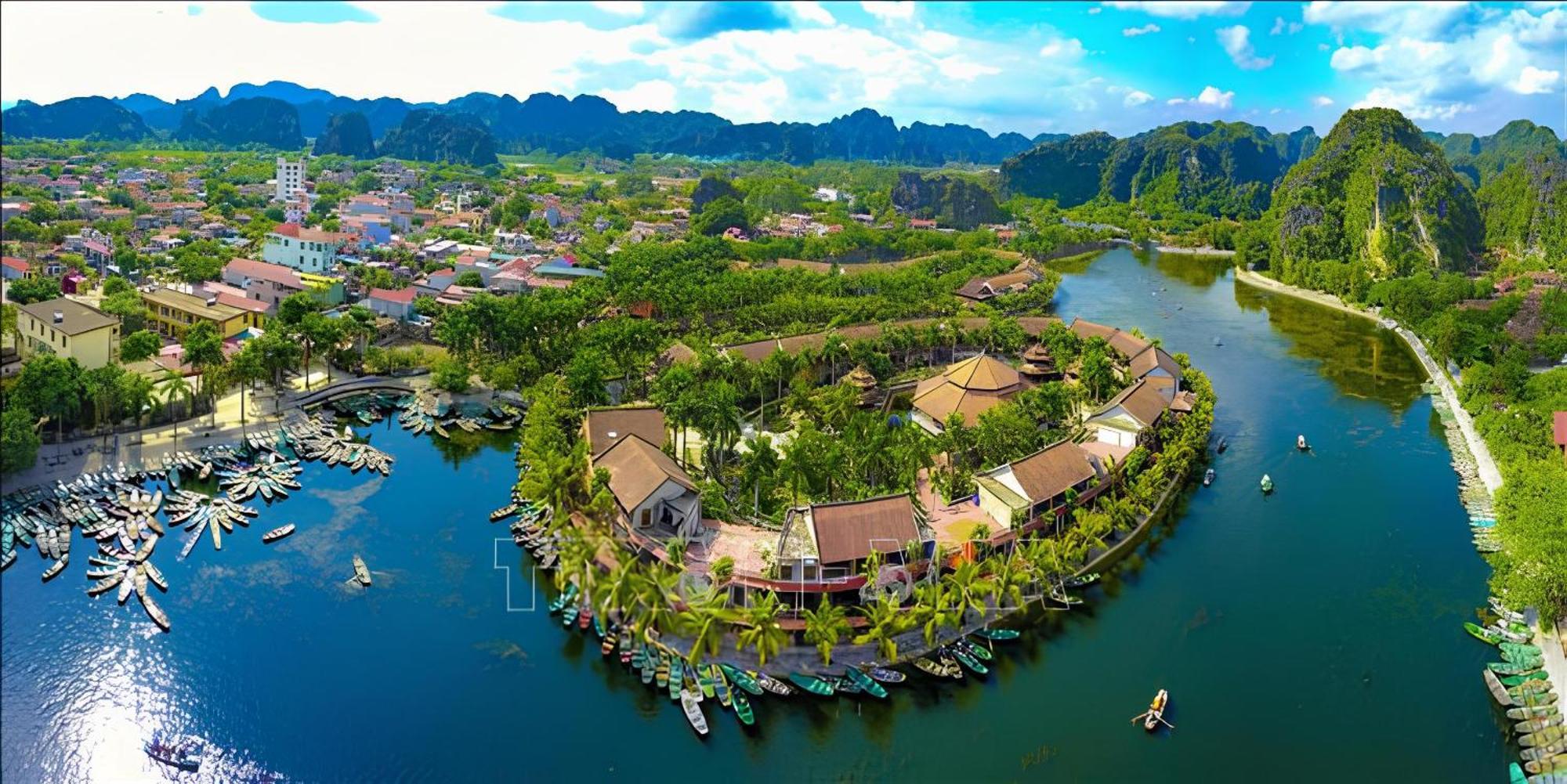 Tam Coc Mandala Villa & Homestay Ninh Bình Exteriör bild